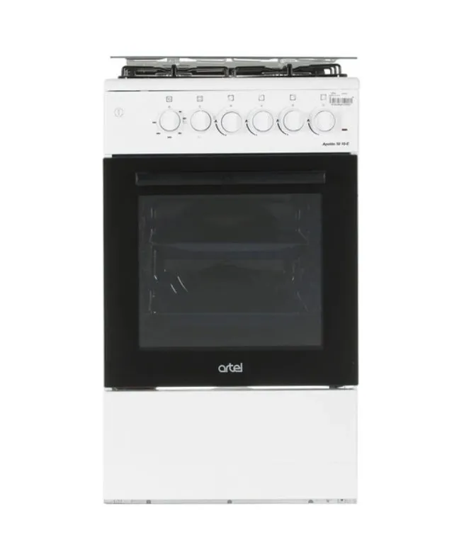 Газ. Плита SHIVAKI "APETITO 50 10-E" с ГК white