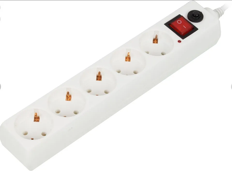 Фильтр Сетевой  Buro 500SH-1.8-W 1,8м, белый