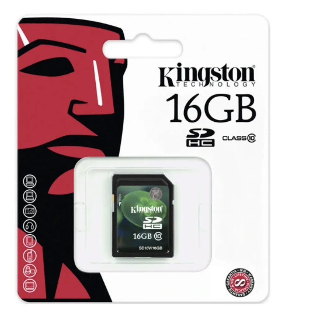 micro-SDHC 16GB class10 Kingston
