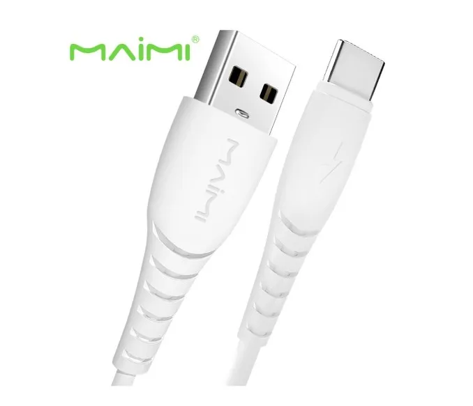 Кабель Maimi X39 6A Type-C 2м белый