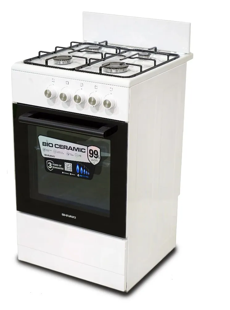 Газ. Плита SHIVAKI "OTTIMA 50G white