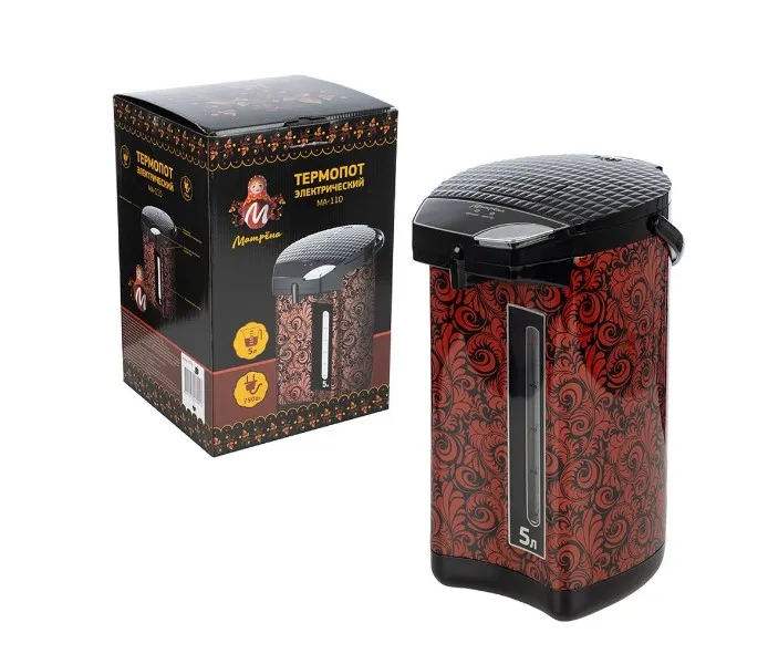 Термос-чайник МАТРЕНА МА-110 с рисунком