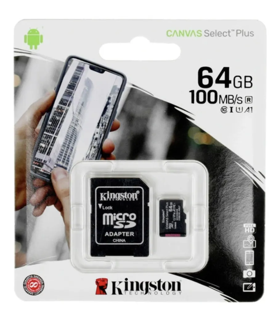 micro-SDHC 64GB class10 Kingston