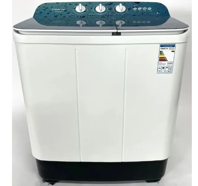 Стиральная машина VESTA WMG70P капля сине-зелёный 02