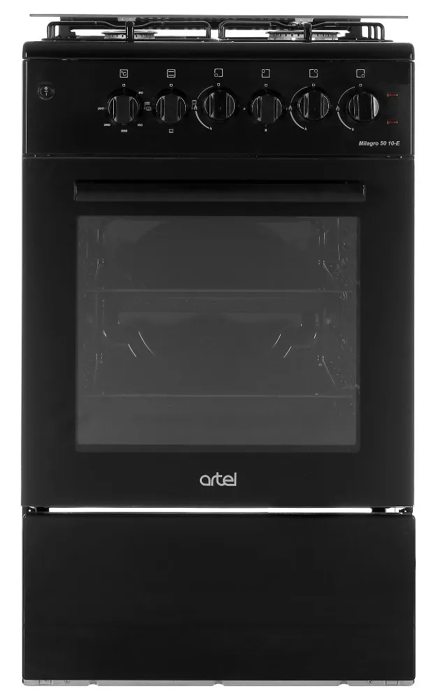 Газ. Плита SHIVAKI "MILAGRO 10-E black