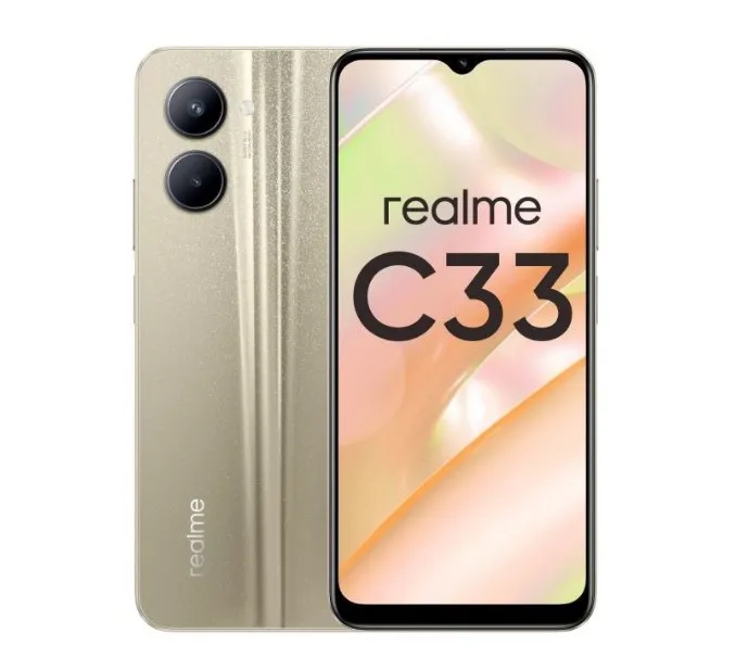 Realme C33 4/64Gb gold