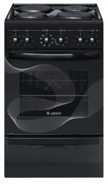 Эл. Плита GEFEST ЭПНД-5140-02 0126 черный
