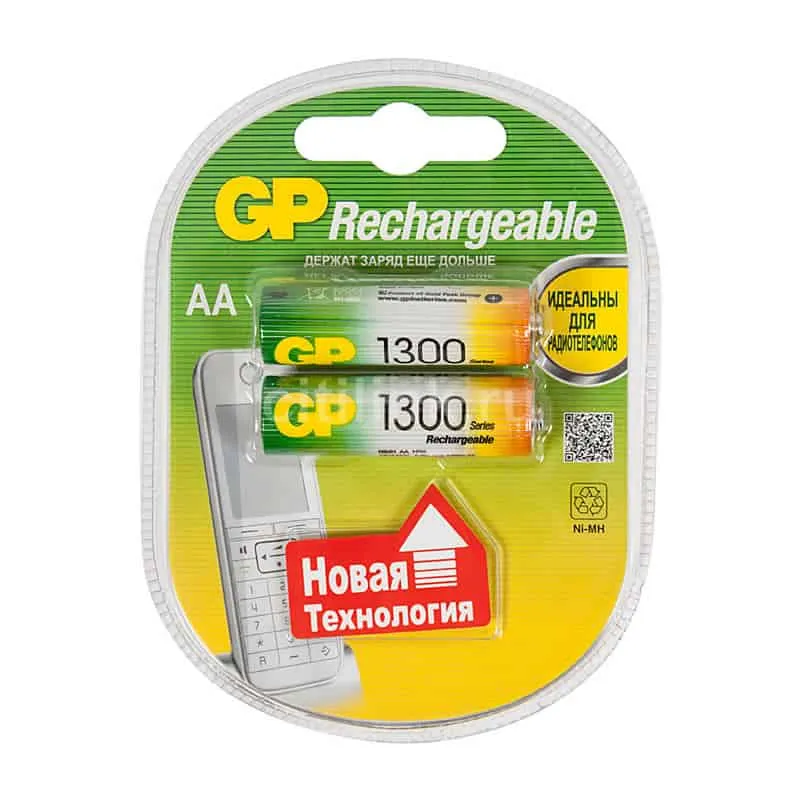 Аккумулятор GP R6  1300  mAh  Ni MH(20)