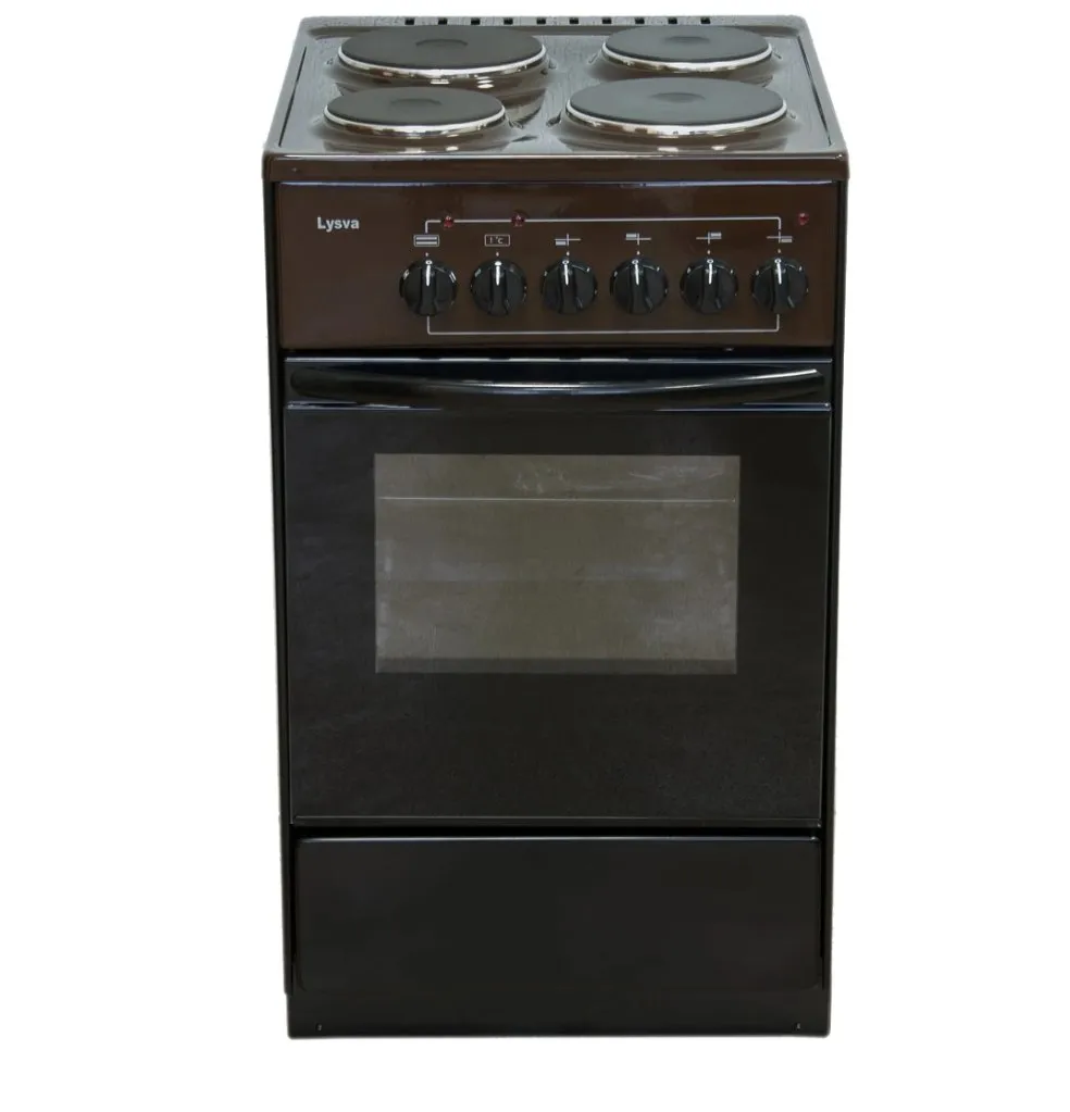 Эл. Плита Лысьва ЭП-401 СТ коричневая